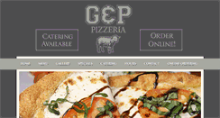 Desktop Screenshot of gppizzeria.com